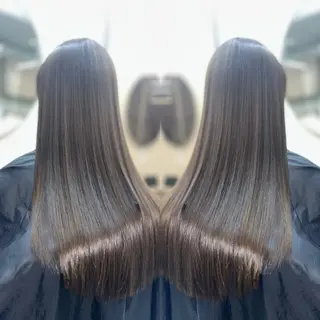 ロング カラー パーマ 【髪質改善特化】 tamのヘアスタイル