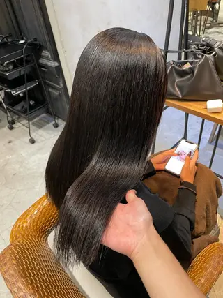 セミロング カラー ヘアアレンジ 🍀艶髪・透明感🍀 TATSUKIのヘアスタイル