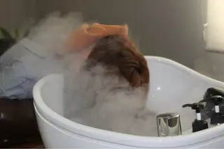 早﨑 映天のヘアスタイル