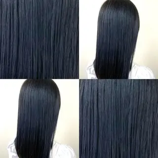 ミディアム カラー 乾かすだけで美髪✨ 髪質改善専門/鈴木遼のヘアスタイル