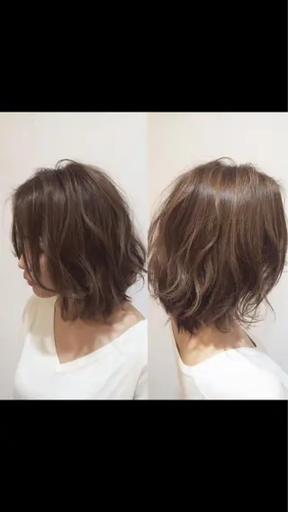 ミディアム カラー konno shoのヘアスタイル