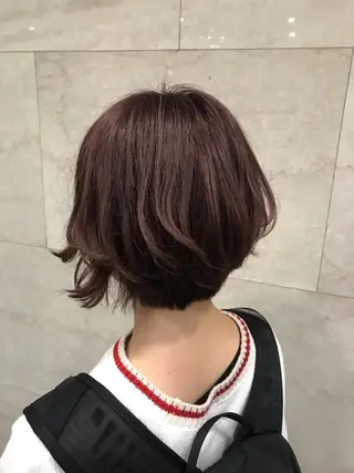 ショート カラー ere hair salonのヘアスタイル