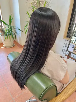 ロング カラー 石井 佑樹のヘアスタイル