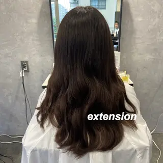 ロング プルエクステ/インナ ーカラー🦊はるなのヘアスタイル