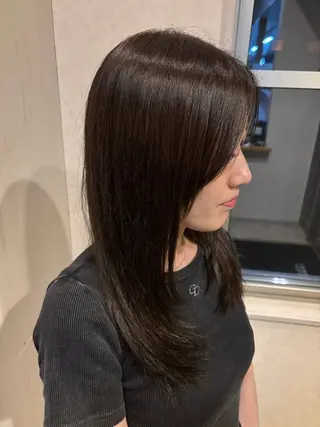 セミロング カラー JLICA HAIRサンフラワー通り店所属・佐藤 力のヘアスタイル