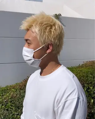 カラー 乾かしただけで艶髪✨ 縮毛矯正天王寺はやとのヘアスタイル