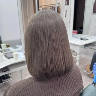 ショート カラー JUNSHIN🦋 ヘアセット／カラーのヘアスタイル