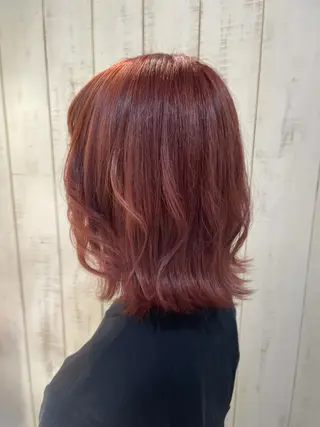 ミディアム 韓国ヘア🇰🇷船橋 髪質改善/上野愛果のヘアスタイル