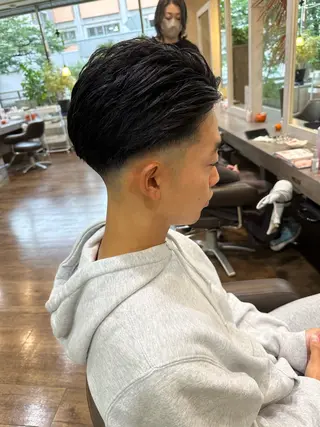 ショート メンズ 小川 音哉「fluer」のヘアスタイル