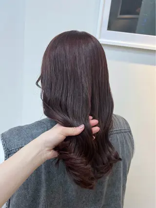 ロング mee.所属・カットモデル募集中 / ベージュ/あづきのヘアスタイル