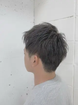 ショート カラー メンズ 千葉駅徒歩1分✂︎ 宮内のヘアスタイル
