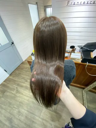 ロング Francesca【フランチェスカ】所属・【髪にドラマを】斎藤 奈々/岡山美容師🫧のヘアスタイル