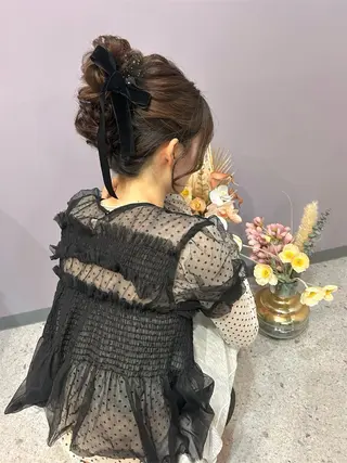 セミロング 平沼 葉津紀のヘアスタイル