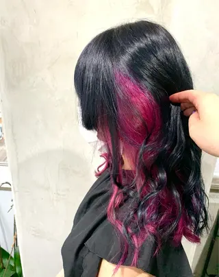 ロング カラー 立川/シールエクステ /みづきのヘアスタイル