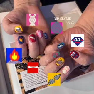 ショート nail space wave所属・nail space waveのネイルデザイン