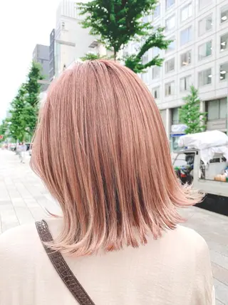 ミディアム カラー 【悩み解決！美髪へ】 店長 平間 響のヘアスタイル