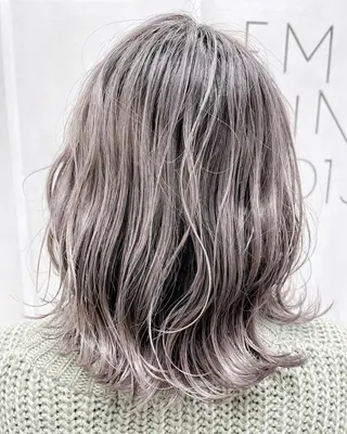 ショート カラー OAK溝の口 𖠋SHINYAのヘアスタイル