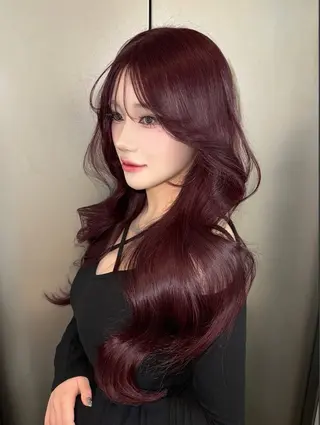 ロング カラー miuru/網紅ヘア 🇨🇳レイヤーのヘアスタイル