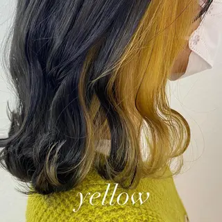 ミディアム カラー ウルフ🐺/ボブ ハイトーン🌈/増田のヘアスタイル