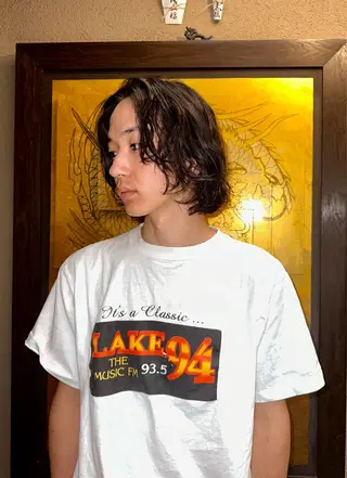 パーマ 菊地 このはのヘアスタイル