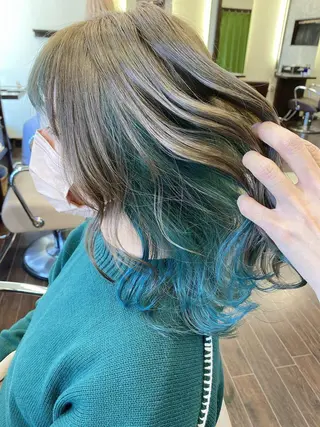 ミディアム 具志 正太のヘアスタイル