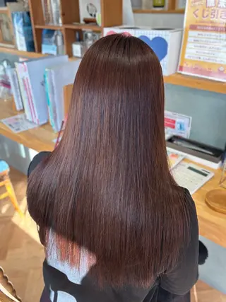 ロング merc. 岡村優のヘアスタイル