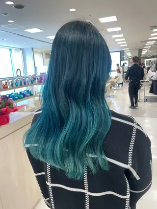 ロング カラー ヘアアレンジ 🍒KIKUCHI KANAE🍒のヘアスタイル