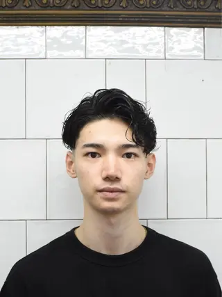 ショート メリケンバーバーショップ所属・宮本 政信のヘアスタイル
