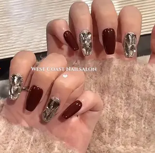 ネイル west coast スカルプ専門店のネイルデザイン