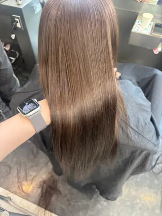 ロング カラー ヘアアレンジ ミルクティー/ピンク カラー/ みう🎀のヘアスタイル