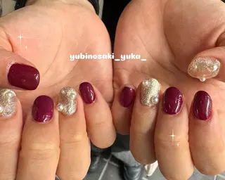 ショート 小川 柚香のネイルデザイン