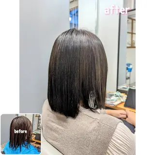 ミディアム カラー Kokeshi/美髪 /脱毛/ヘッドスパのヘアスタイル