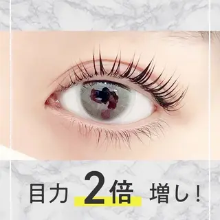 マツエク・マツパ Loaロア枚方駅前店所属・向 那奈のマツエク・マツパデザイン