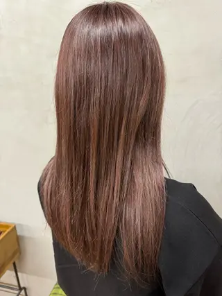 セミロング カラー 🌙米谷 拓海のヘアスタイル