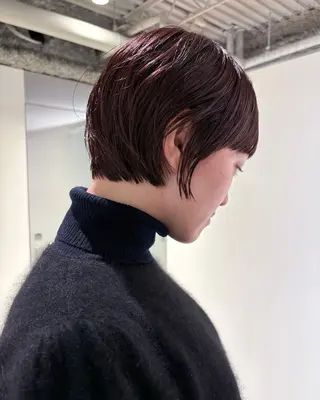 ショート 田川 華奈のヘアスタイル