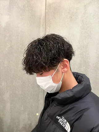 ショート パーマ メンズ 瀧野 翔吾【メンズ特化】のヘアスタイル