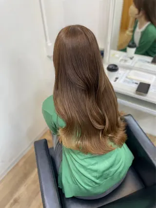 ロング リキ/縮毛矯正🫧 /メンズカット💈のヘアスタイル