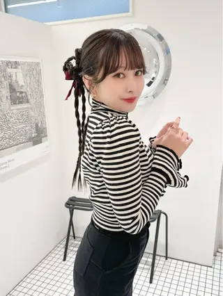 ロング カラー ヘアアレンジ autre所属・大久保 ひでなりのヘアスタイル