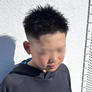 メンズ ショート メンズ特化/勝田駅/ 佐和駅/鈴木輝瑠/のヘアスタイル