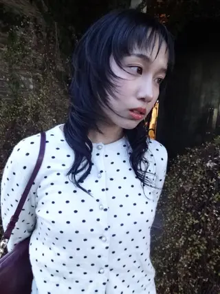 セミロング カラー 太田 妃香/岡崎美容室のヘアスタイル