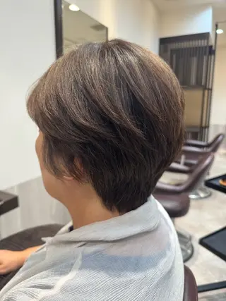 ショート オオミネ タクミのヘアスタイル