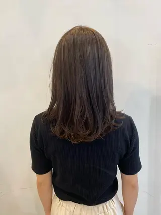 セミロング カラー ブリーチ指名 NO1🌈SAKIのヘアスタイル