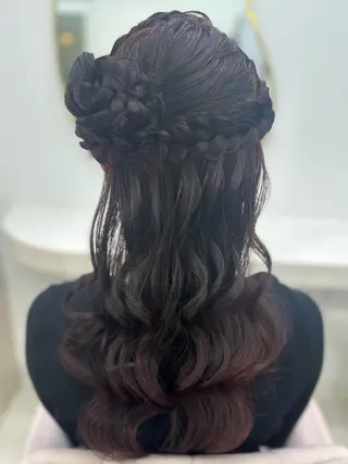 ロング ヘアアレンジ はるみ🦖lovis カラーモデル募集中！のヘアスタイル