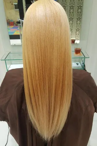 ロング カラー 【とにかく髪に優しい ❇️】森田篤のヘアスタイル
