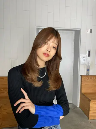 ロング ALBUM銀座‪‪ RURUKA‪‪❤︎のヘアスタイル