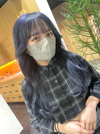 ロング カラー 【 ネイリスト&アイ リスト】キヨカのネイルデザイン