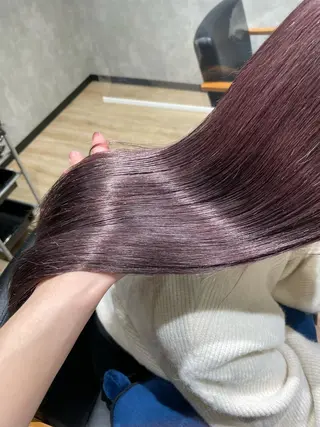 ロング トレンド透明感カラー ☘️大貫 昂涼🐹のヘアスタイル