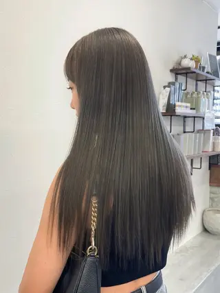 ロング カラー 大人可愛い/透明感 カラー🐰RINAのヘアスタイル