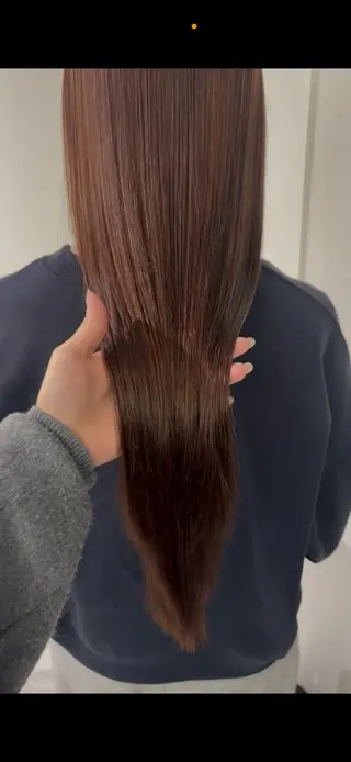 セミロング ハイトーン/ネイル カナコ🫧のヘアスタイル