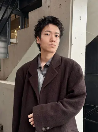 ショート メンズ TO C apartment salon所属・男性カットモデル募集 ✨リンタロウのヘアスタイル